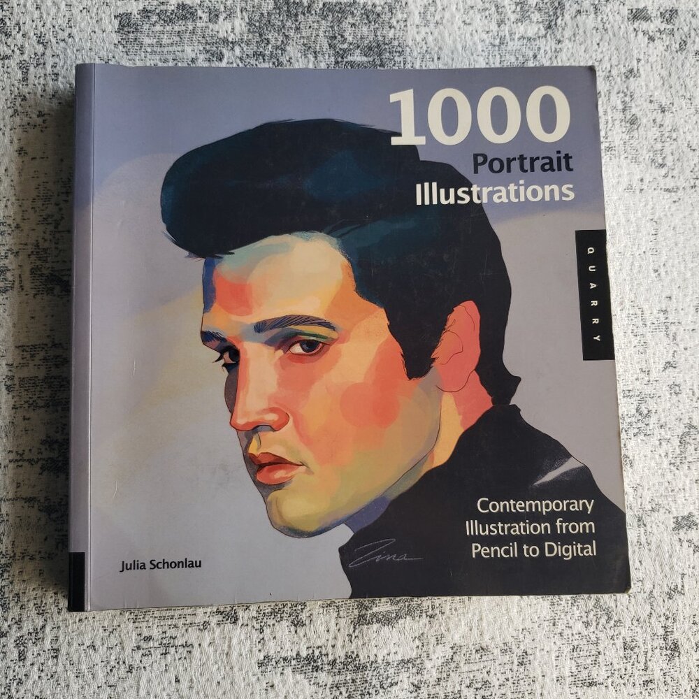 1,000 Portrait Illustrations : Contemporary Illustration from Pencil to Digital